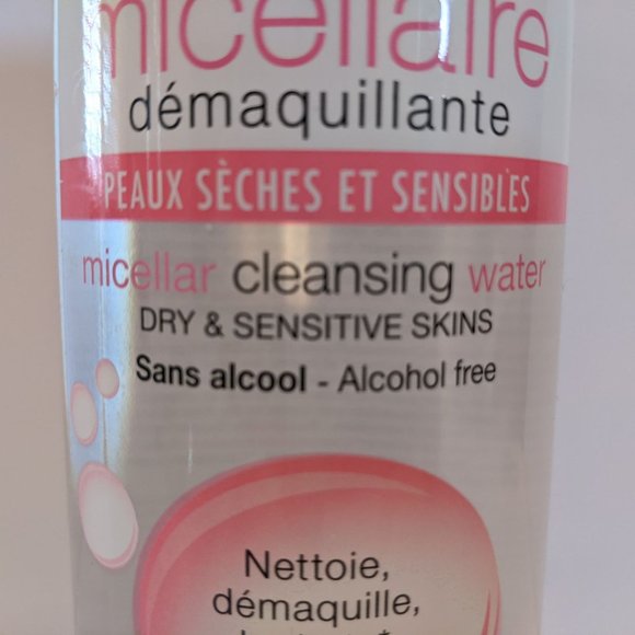 FRENCH MICELLAIRE WATER Evoluderm Micellar Cleansing Water DRY & SENSITIVE SKINS - Picture 2 of 2